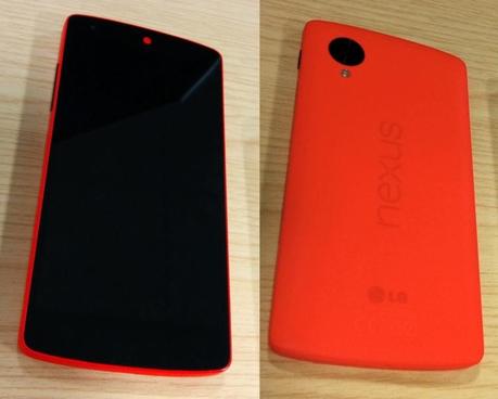 n5redmodaco Google Nexus 5 rosso in vendita da domani. Anche in Italia?