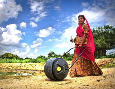 Ruota d'acqua in India