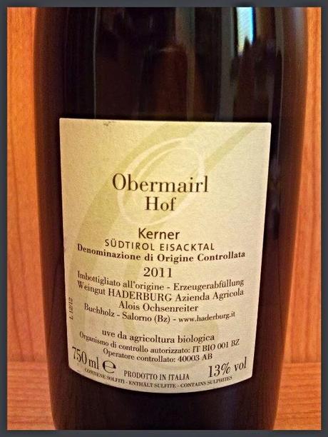 Kerner Obermairlhof Südtirol Eisacktal Doc 2011 - Weingut Haderburg