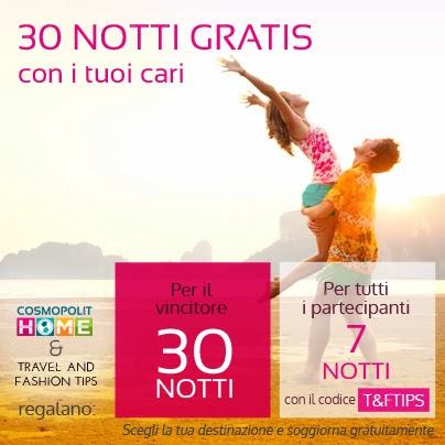 Vinci 30 notti di vacanza gratis con Nightswapping