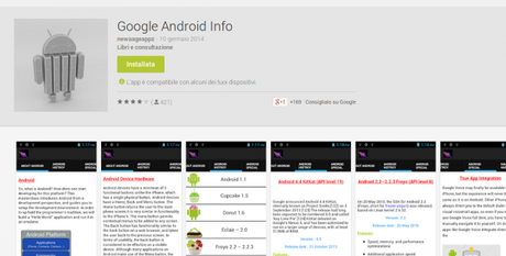 Google Android Info App Android su Google Play 600x305 Google Android Info: la storia di Android in unapp applicazioni  play store google play store 