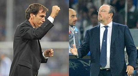 Rudi Garcia, 49 anni, e Rafa Benitez, 53. Ansa-LaPresse