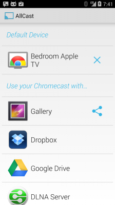 AllCast Premium v 1.0.4.6 disponibile al download sul Google Play Store