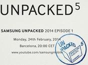 Samsung evento Unpacked Mobile World Congress 2014