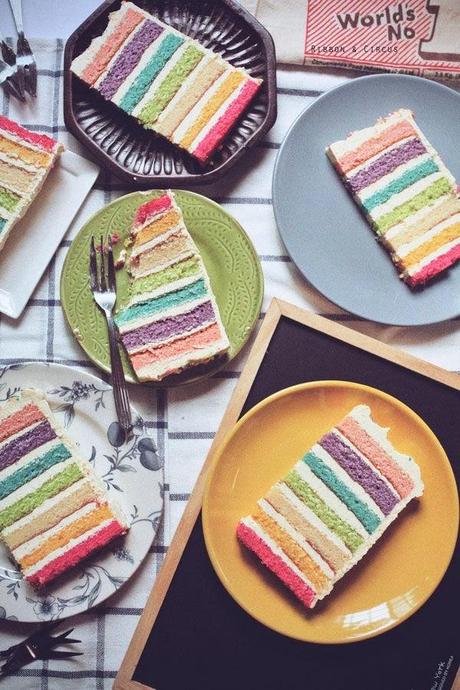 Happy Bday - WishList e Rainbow Cake