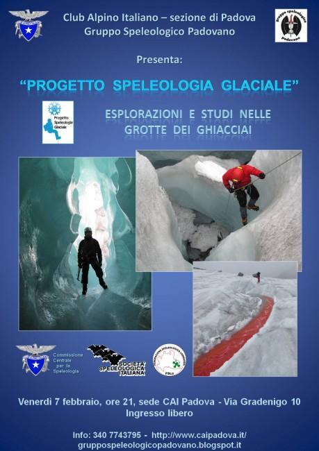 Appuntamento al buio con la speleologia glaciale