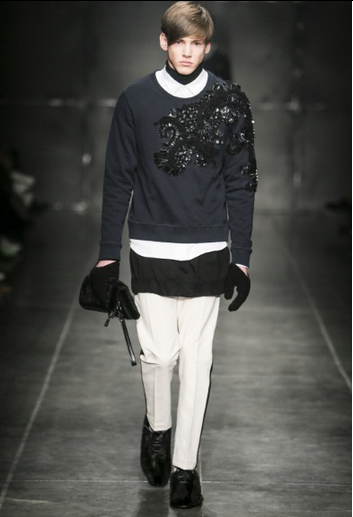 Milano Moda Uomo Reportage: Andrea Pompilio Fall/Winter 14-15 Fashion Show.