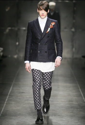 Milano Moda Uomo Reportage: Andrea Pompilio Fall/Winter 14-15 Fashion Show.