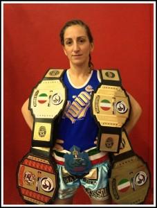 TARANTINI MUAY THAI BOXING SARA DONGHI CINTURE