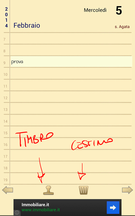 Piccolo aggiornamento Agenda 2014 (Smartphone/Tablet)