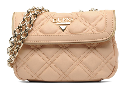 GUESS Gold cage Leather S Flap