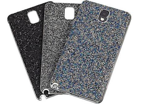 cover in swarovski samsung galaxy note 3 1 Cover Swarovski Per Samsung Galaxy Note 3 accessori  Samsung Galaxy Note 3 galaxy note 3 cover 