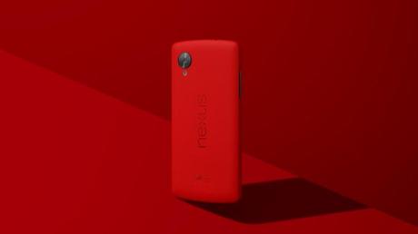 Un Nexus 5 tutto rosso disponibile da oggi