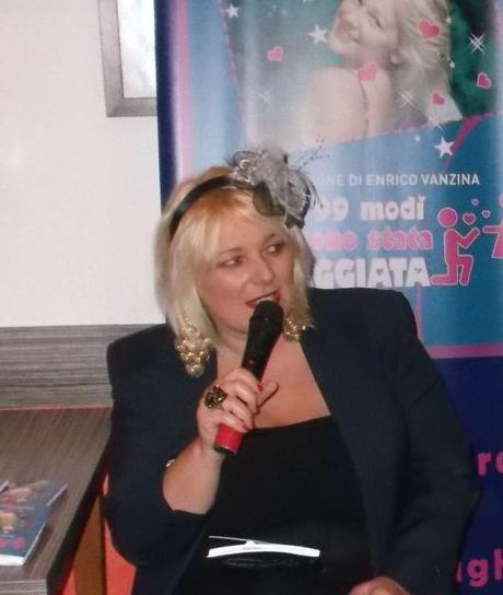 Barbara Braghin a Verona Sposi La giornalista e scrittrice Barbara Braghin