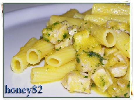 PASTA CON ZUCCA E MAIALE