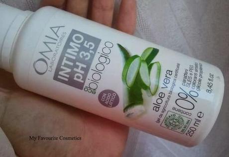 OMIA Detergente Intimo Biologico pH 3,5 Aloe Vera