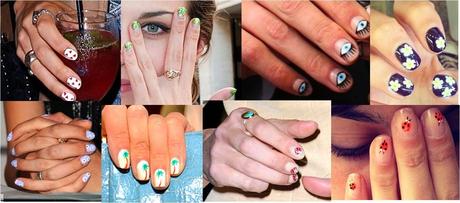 Nail art obsession: Alexa Chung