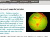 Office britannico ammette terra riscalda anni