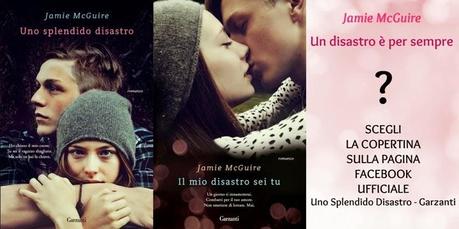 Un disastro è per sempre di Jamie McGuire: la copertina la scelgono i fan