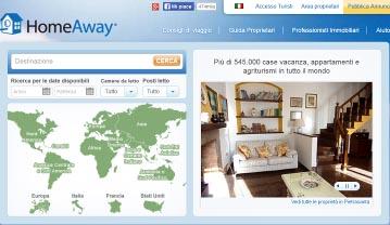 NEWS. HOMEAWAY SBARCA IN ITALIA