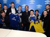 Accordo Everton Umbro torna sulle maglie Toffees