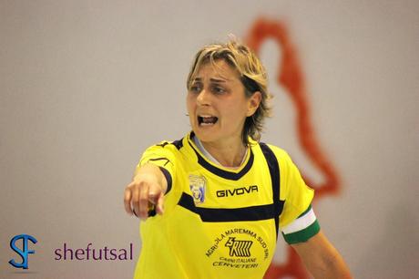 Coppa D'Oro calcio a 5 femminile Serie C, Lazio: il capitano Pamela Cinti