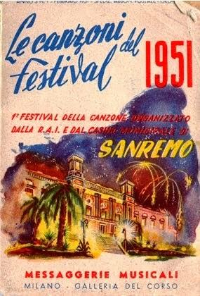 Italian Festival di San remo: let's sing the first song that won the festival.