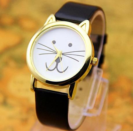 8-colors-New-Arrival-Fashion-Unisex-Tiger-Cat-watch-Gold-watch-head-gift-watch-1pcs-lot