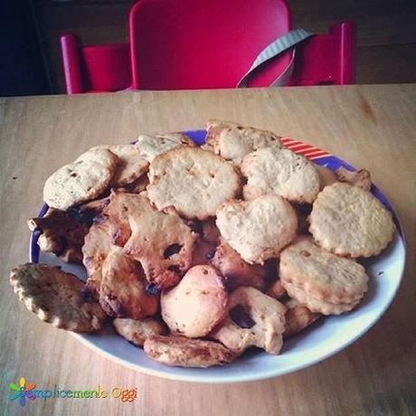 Biscotti di frolla con nocciole e mandorle - vegan