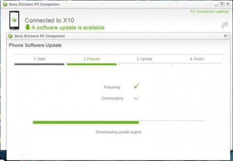 Xperia X10 Update pc companion 600x415 Come Aggiornare Android guide  samsung Manuale lg htc google android aggiornamento 