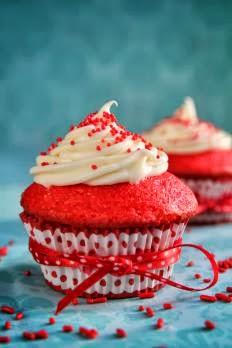 Cupcakes red velvet di San Valentino