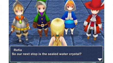 Un aggiornamento per Final Fantasy III su iPhone