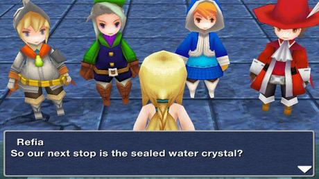 Un aggiornamento per Final Fantasy III su iPhone