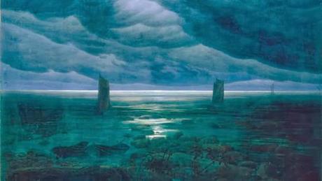 Caspar David Friedrich – Mare al chiaro di luna