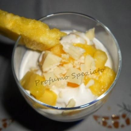 Mousse all'ananas