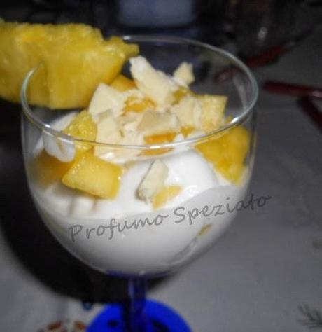 Mousse all'ananas