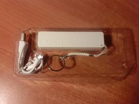 CAM00057 1024x768 [Recensione] Power Bank: Il caricabatterie micro usb portatile da 2600mah Super Economico!