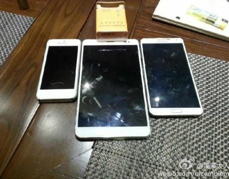 Huawei MediaPad X1 Note 3 Foto mostra Huawei MediaPad X1 vs Galaxy Note 3 tablet  Huawei MediaPad X1 