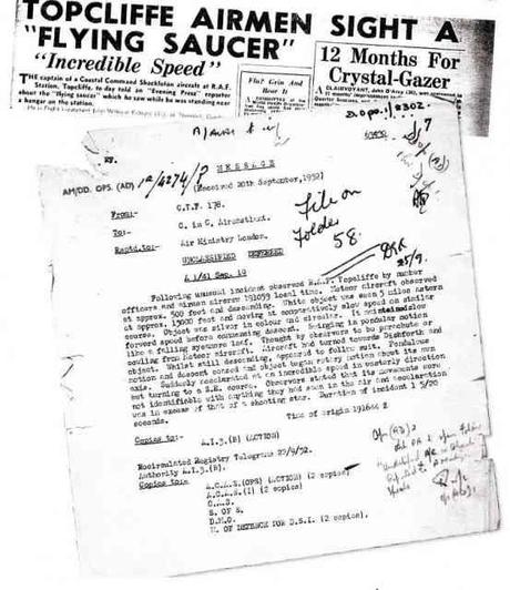 1952: UFO durante esercitazione NATO