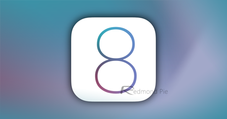 iOS 8 logo mockup IOS 8: Salute e Fitness primo piano!