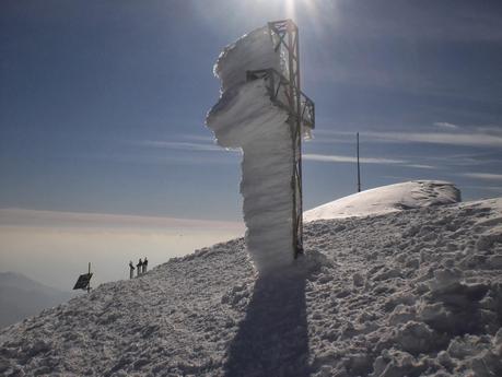 C'è un angelo in vetta alla Grigna!