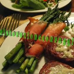 Involtino di asparagi e prosciutto