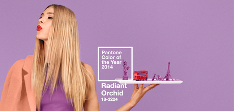 Radiant Orchid, il colore del 2014 da Pantone