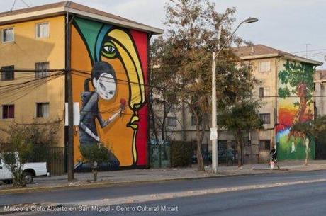 Cile da vedere: i murales di San Miguel, a Santiago, il più grande Museo d'Arte all'aperto