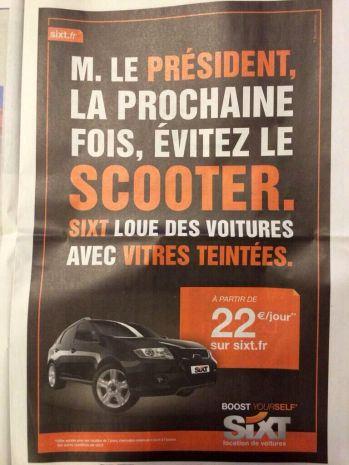 Sixt e il presidente