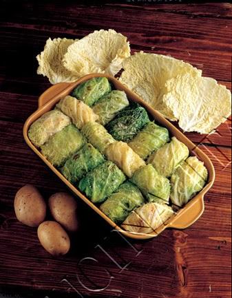 Ricetta vegana.....involtini di verza Ricetta vegana.....involtini di verza
