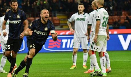 Inter-Sassuolo 1-0: I nerazzuri tornano a vincere, decide Samuel