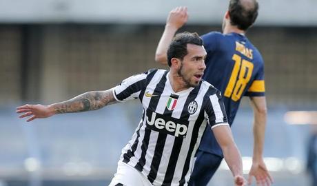 Verona-Juventus 2-2: Tevez illude Conte, Toni e Gomez firmano la rimonta