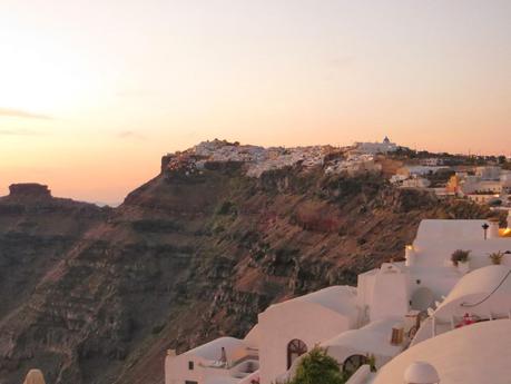 dove osservare il tramonto a santorini