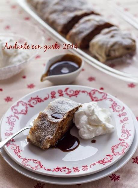 Strudel di pere e zucca al cardamomo e speculoos per l'MTC